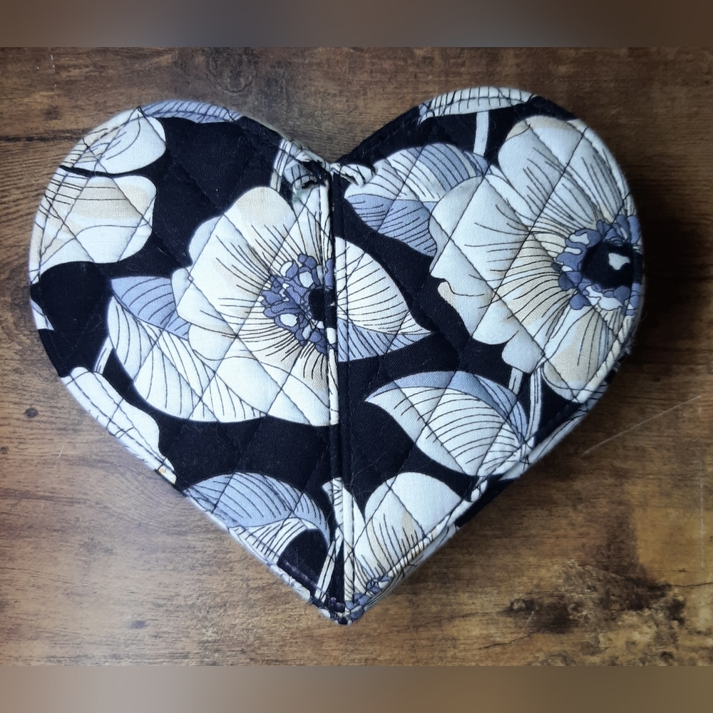 Vera Bradley Heart-Shaped Floral Jewelery Box